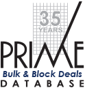 BLOCK & BULK DEAL DATABASE